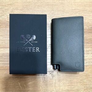Ekster Parliament Men's Wallet RFID Blocking Leather Minimalist Card Holder NWT